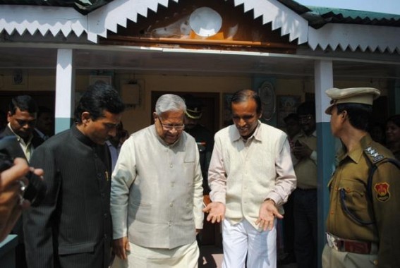 Governor PB Acharya visits Sri Krishna Mission School